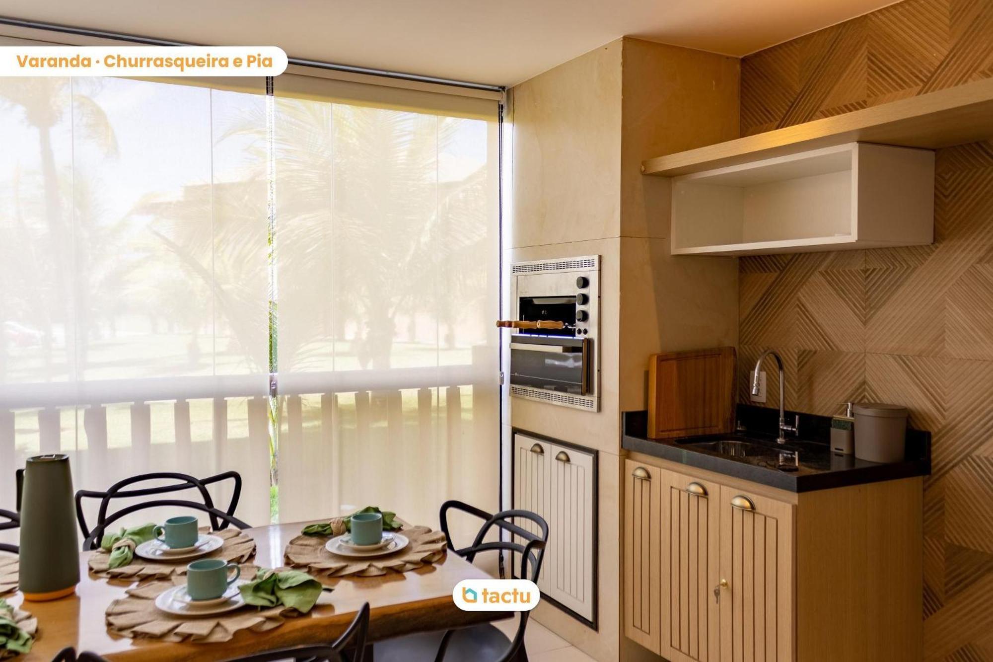 Terreo Enorme Luxuoso No Vg Sun Cumbuco Por Tactu Villa Exteriör bild